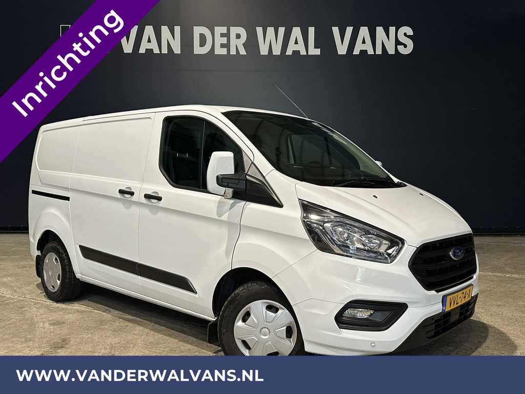 Ford Transit Custom 2.0 TDCI L1H1 inrichting Euro6 Airco | Parkeersensoren | Stoelverwarming Cruisecontrol, LED, achterklep, bijrijdersbank, 2350kg trekvermogen