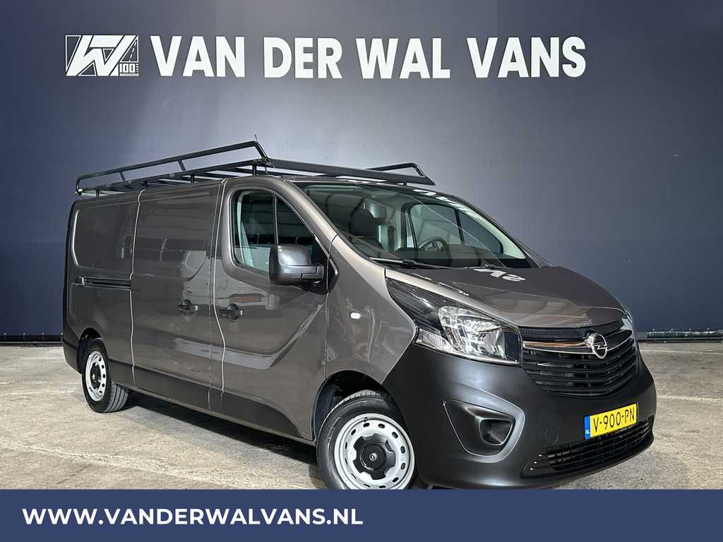 Opel Vivaro 1.6 CDTI 122pk L2H1 Euro6 Airco | Imperiaal | Navigatie | LED | Cruisecontrol Parkeersensoren, Bijrijdersbank