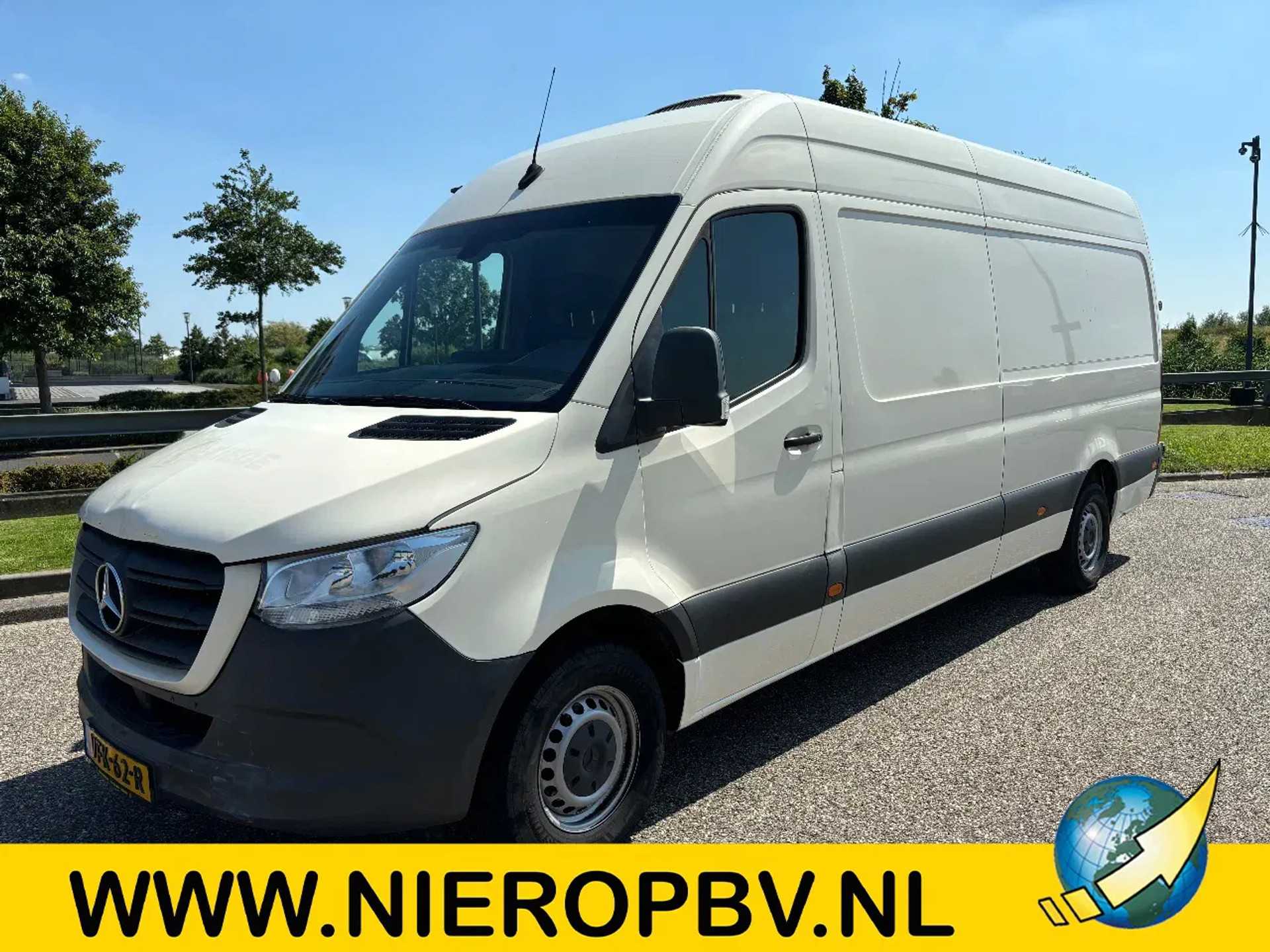 Mercedes-Benz Sprinter 316CDI L3H2 Koelwagen 2X Carrier Koel Unit Met Stekker + Laadklep Automaat Airco Cruisecontrol EURO 6