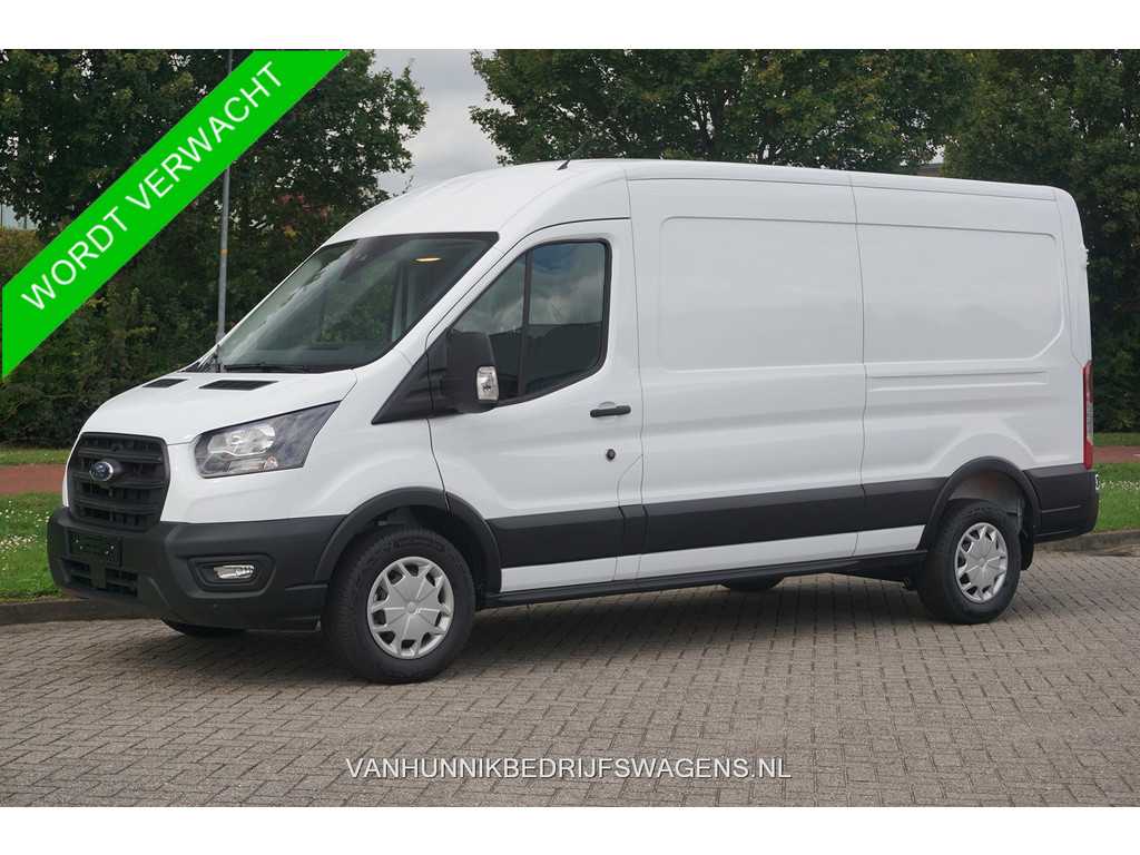 Ford Transit 350L 130PK L3H2 Trend AUT Climate, 12" Sync 4 Navi, 270º deur, Trekhaak!! NR. 170