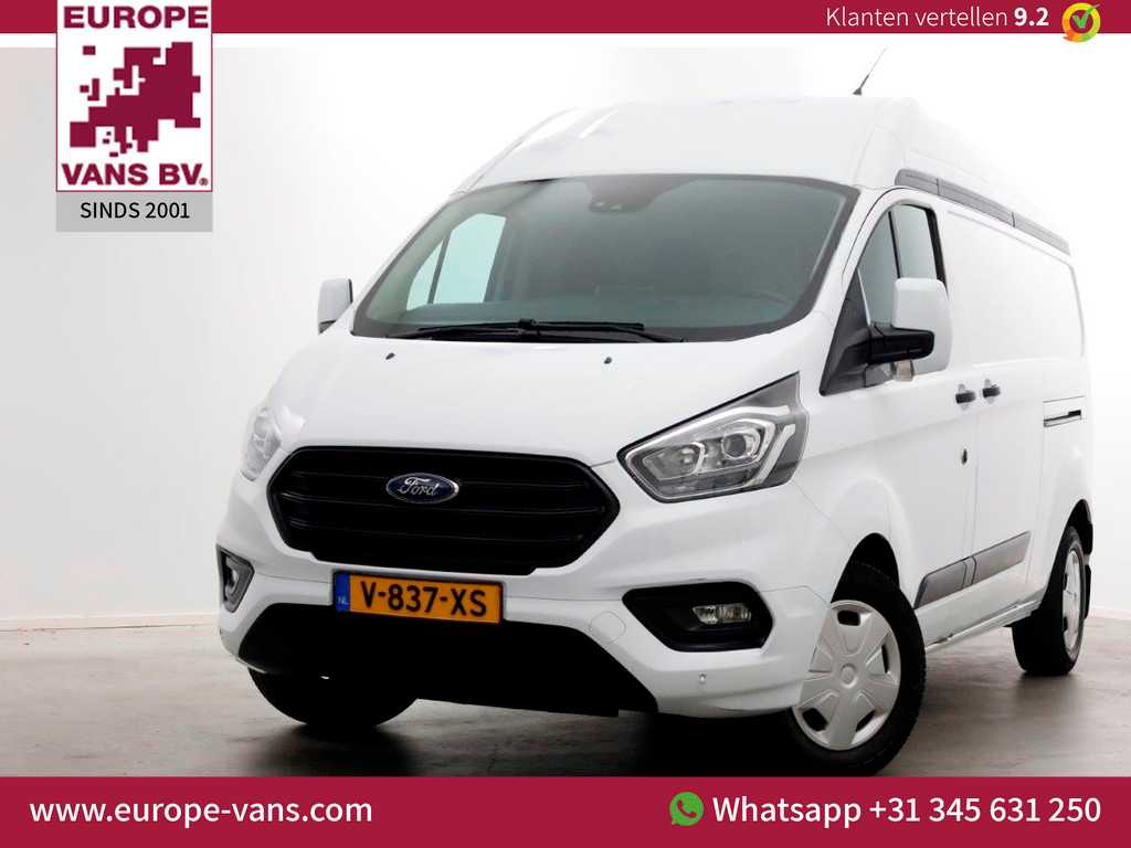 Ford Transit Custom 2.0 TDCI 130pk E6 L2H2 Trend Camera/2x Schuifdeur Trekhaak 2800kg 04-2019