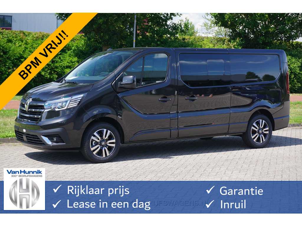 Renault Trafic 170PK L2H1 LUXE DC EDC AUT BPM VRIJ!! Climate, Navi, Camera, ACC, 17" LM, LED!! NR. 900