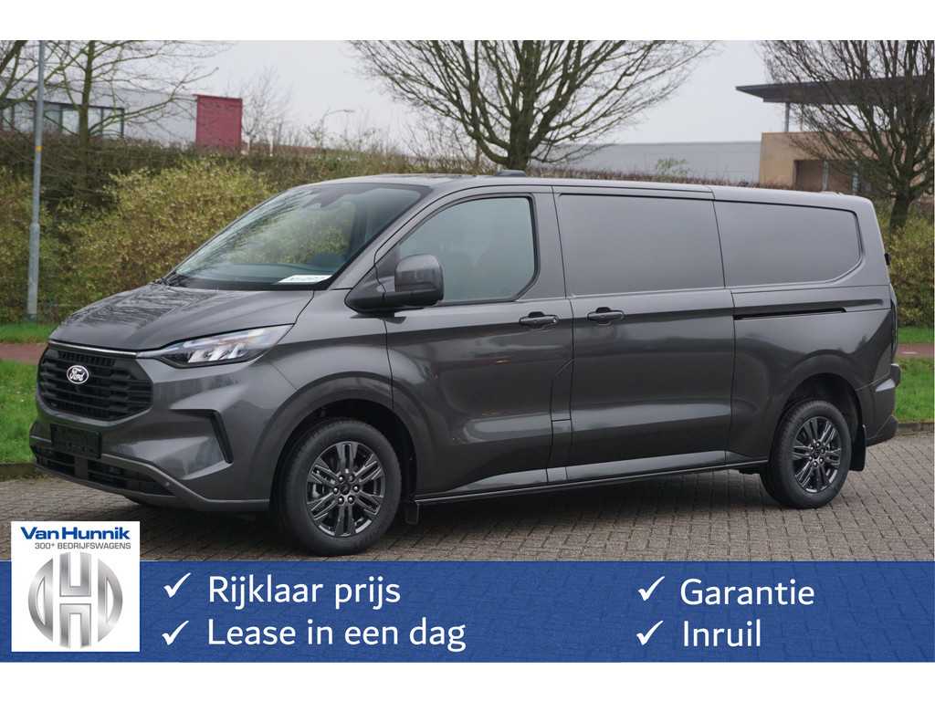 Ford Transit Custom 320L 170PK Limited AUT MY2024 Navi, ACC, Trekhaak, 360° Cam, 17" LM, 2x Schuifdeur!! NR. 840