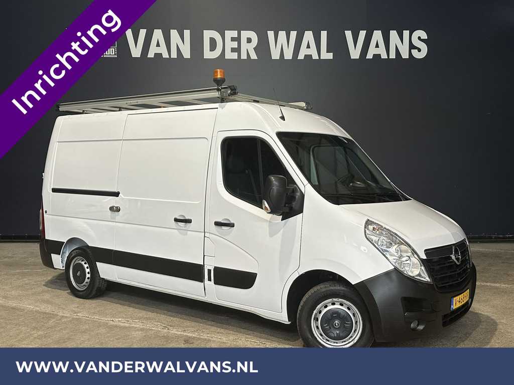 Opel Movano 2.3 CDTI 145pk L2H2 inrichting Euro6 Airco | Omvormer | Imperiaal | Trap | Camera Navigatie, Trekhaak, Cruisecontrol, Parkeersensoren, Bijrijdersbank