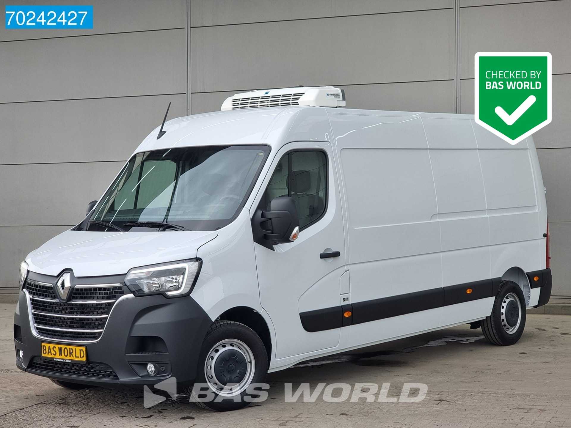 Renault Master 135PK L3H2 Koelwagen Thermo King V-200 MAX 230V stekker Camera Airco Cruise Koeler Koel Kühlwagen 10m3 Airco Cruise control