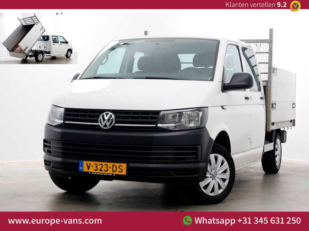 Volkswagen Transporter T6 2.0 TDI 102pk E6 Lang D.C. Kipper met hoge boorden 01-2017