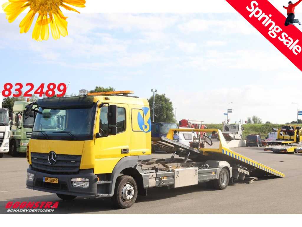 Mercedes-Benz Atego Atego 1221 Tischer 5000 Winde Brille 6-Pers Euro 6
