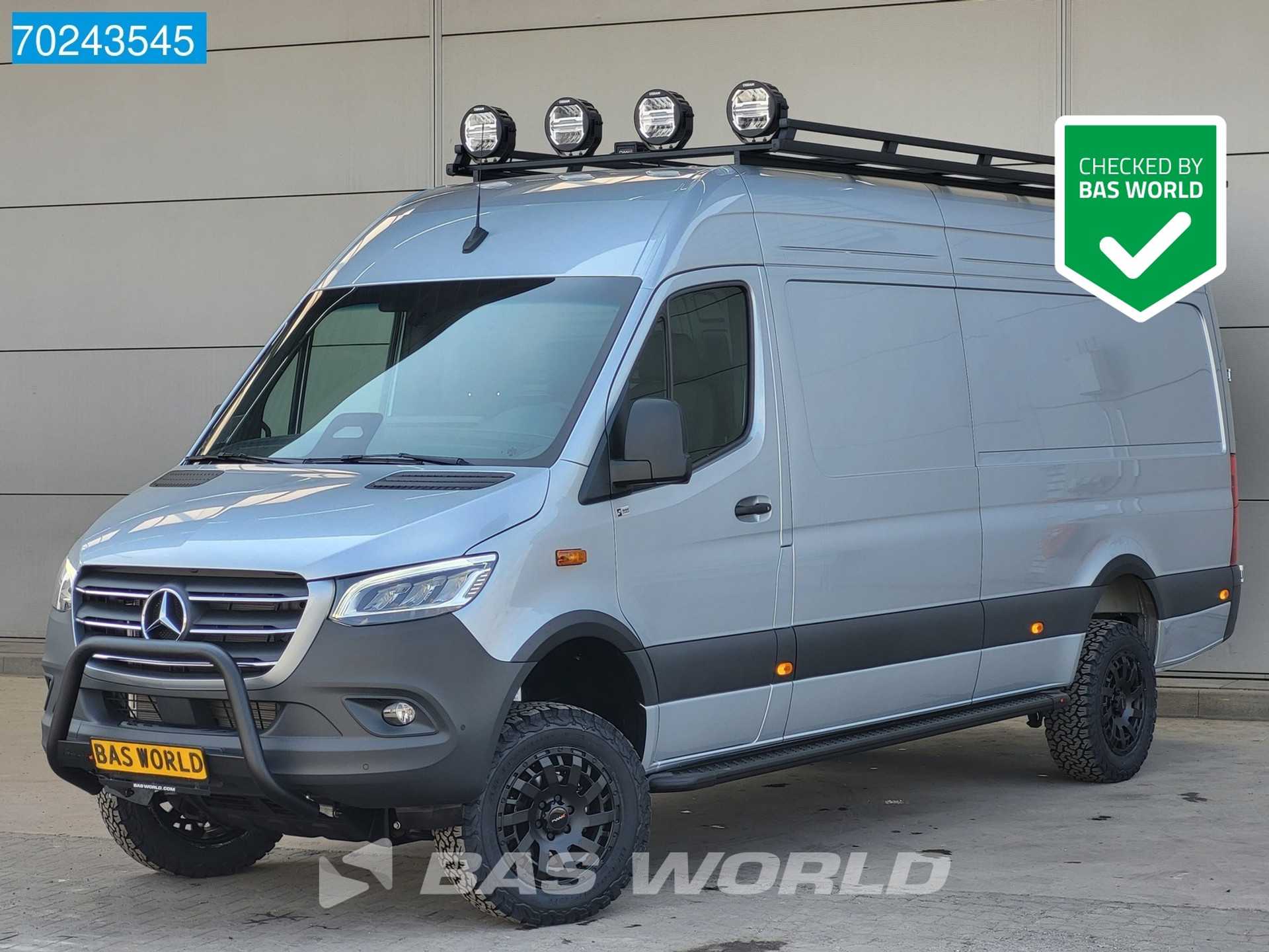 Mercedes-Benz Sprinter 319 CDI Automaat L3H2 4x4 New Model!!! Overland Special Off Grid ACC Camera MBUX Allrad 4WD Camper basis 14m3 Airco