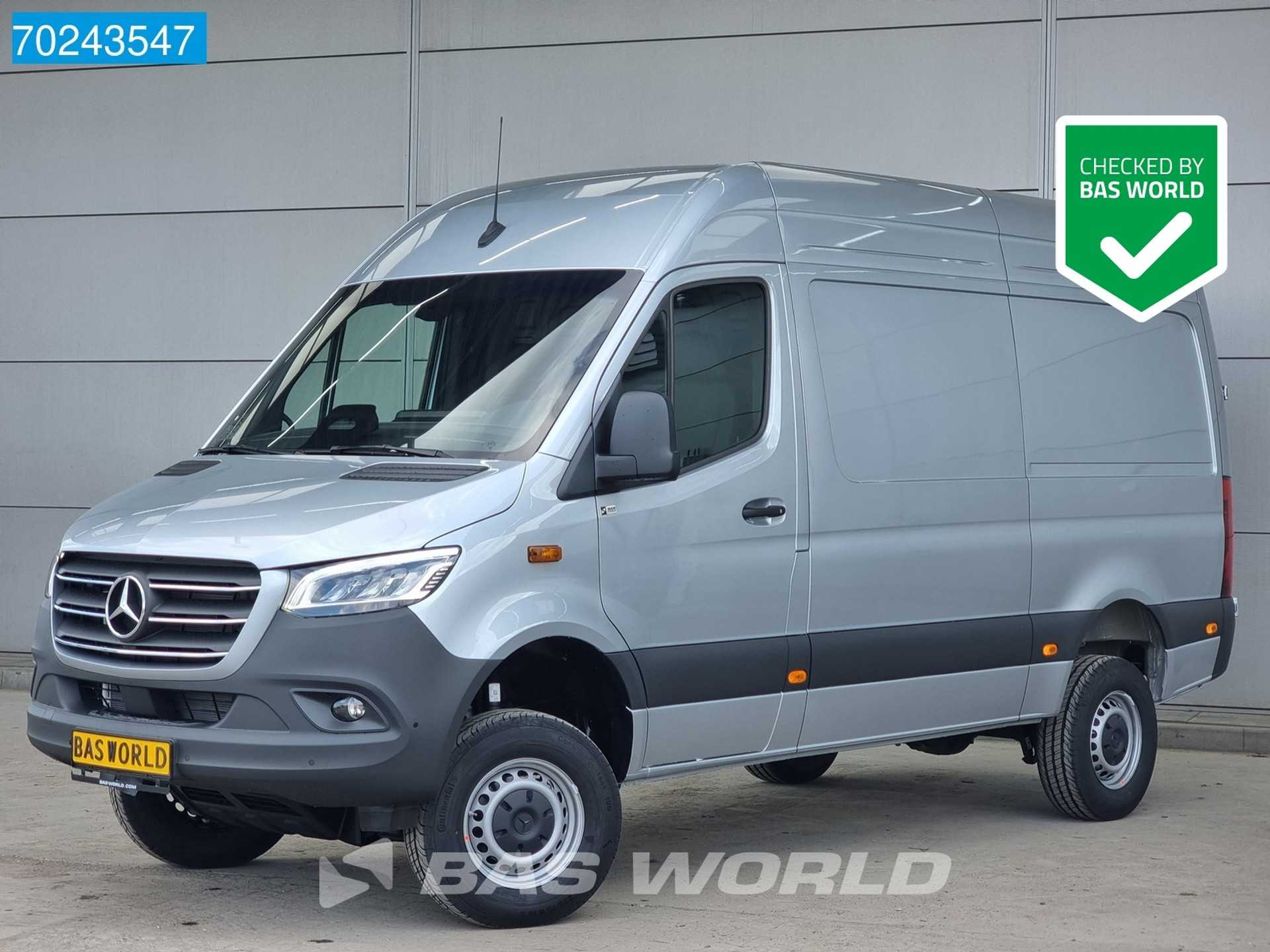 Mercedes-Benz Sprinter 319 CDI Automaat 4x4 L2H2 New model ACC Navi Camera L2H2 Allrad 4WD Camper basis 10m3 Airco