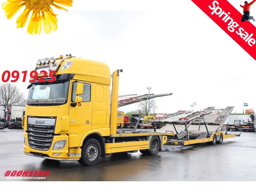 DAF XF 510 SSC Kassbohrer Modolan+ 6-Lader Standairco Leder ACC TV Magnetron