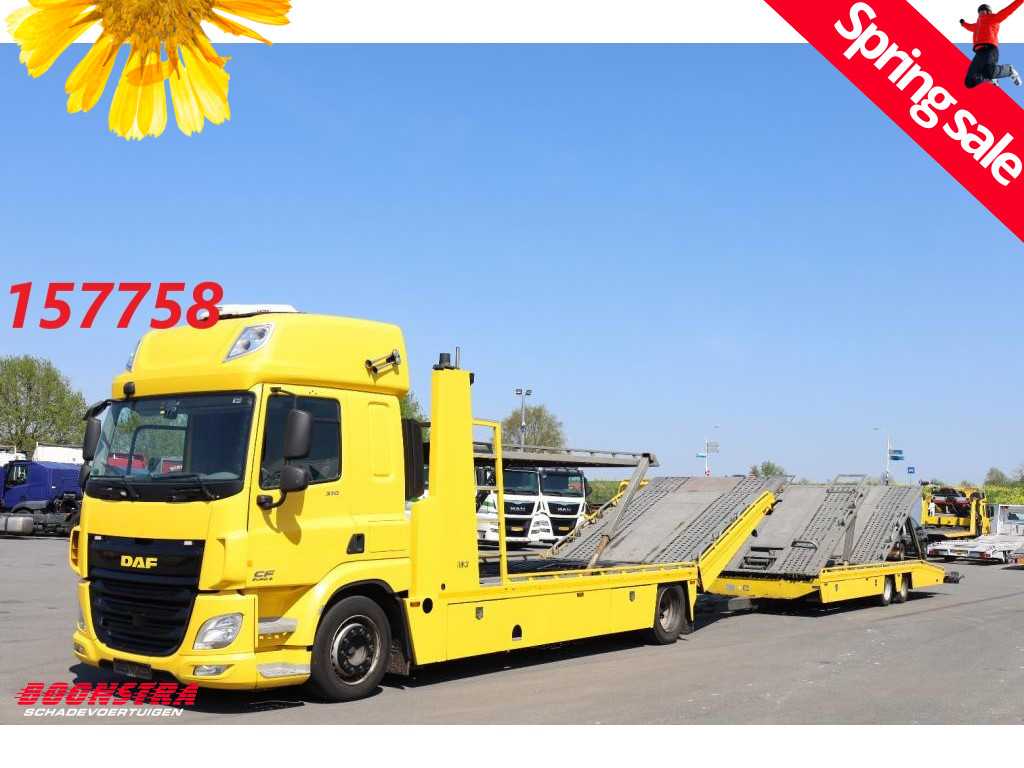 DAF CF 370 Tijhof 6-Lader Full Air Dakairco ACC 3x 2017!