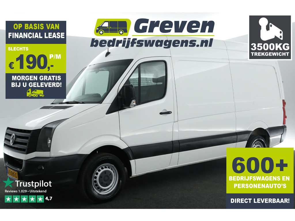 Volkswagen Crafter 46 2.0 TDI L2H2 3500kg Trekgew. Airco Cruisecontrol Elektrpakket Trekhaak