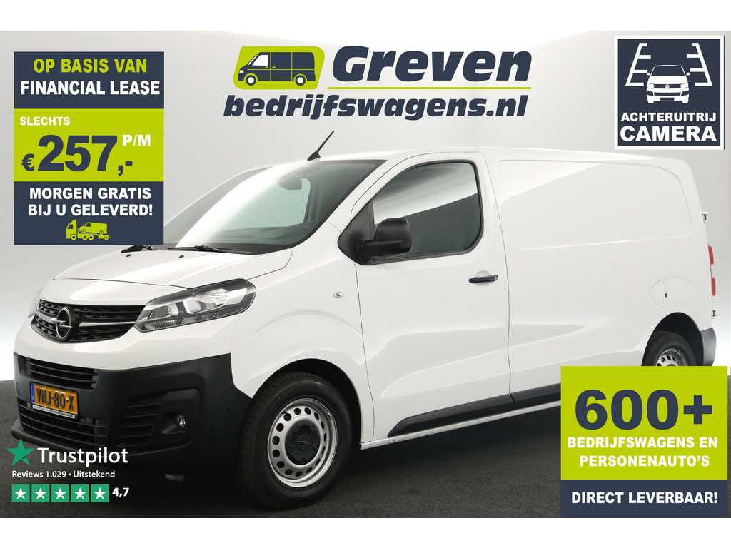 Opel Vivaro 2.0 CDTI L2H1 Airco Carplay Camera Cruise Navi PDC 3 Persoons Elektrpakket