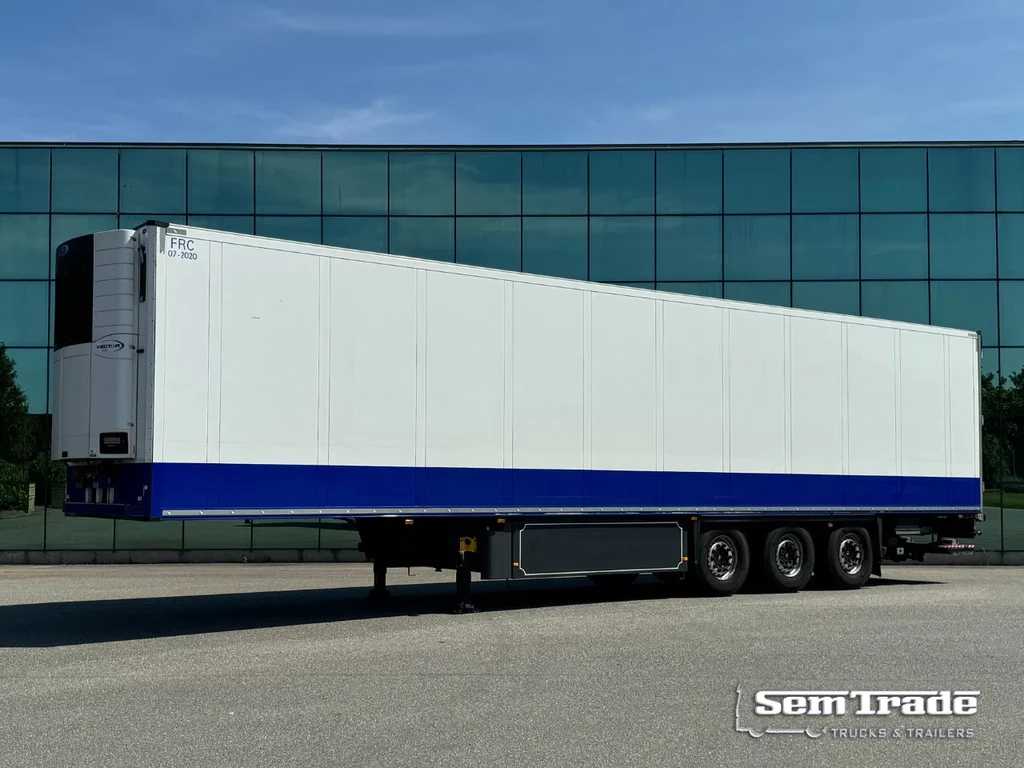 Schmitz Cargobull SCB*S3B CARRIER VECTOR 1550 2.500 KG LIFT 265 CM HIGH 250 CM WIDE LIFT AXLE TOP CONDITION NL TRAILER