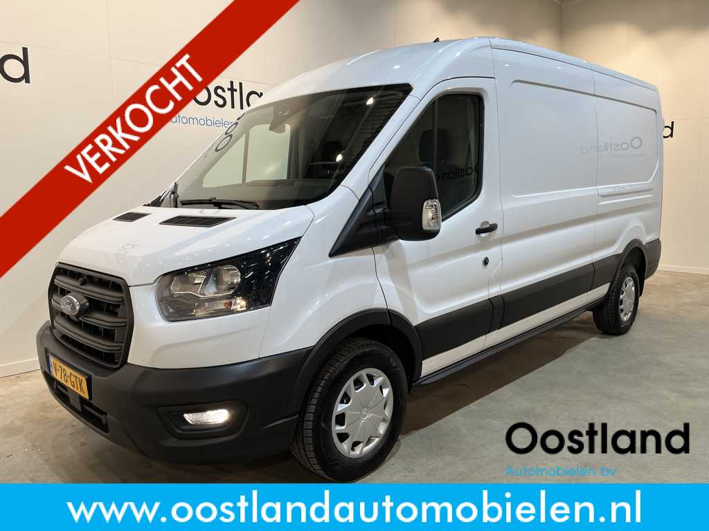 Ford Transit 2.0 TDCI L3H2 Trend 130 PK / Euro 6 / Airco / Cruise Control / Camera / 3-Zits / Ongebruikt / BPM-VRIJ !!