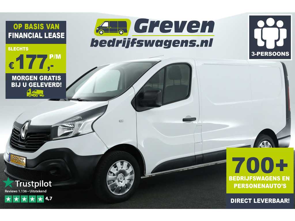 Renault Trafic 1.6 dCi T29 L1H1 Airco Cruise PDC 3 Persoons Elektrpakket Schuifdeur Trekhaak