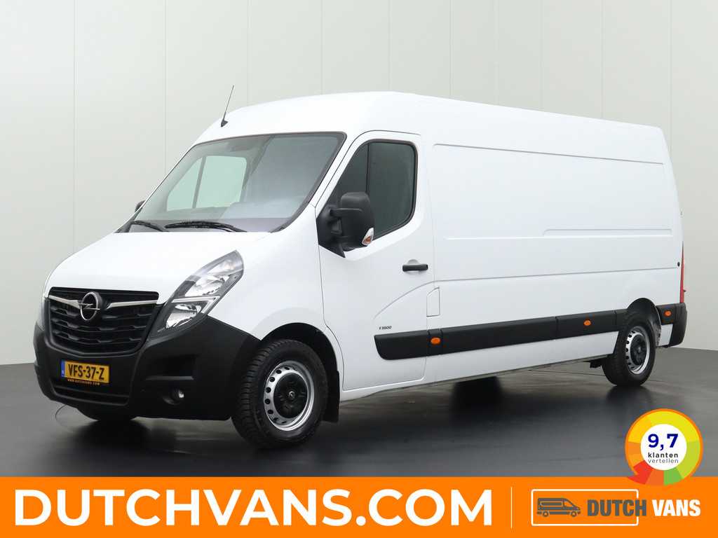 Opel Movano 2.3Turbo 135PK L3H2 | Werkplaats | Oprij plaat | Kastinrichting | Navigatie | Airco