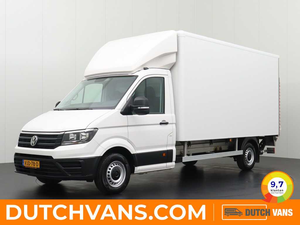 Volkswagen Crafter 2.0TDI 140PK Bakwagen+Laadklep | Trekhaak 3000Kg | Dakspoiler | Airco | Betimmering | Zijdeur