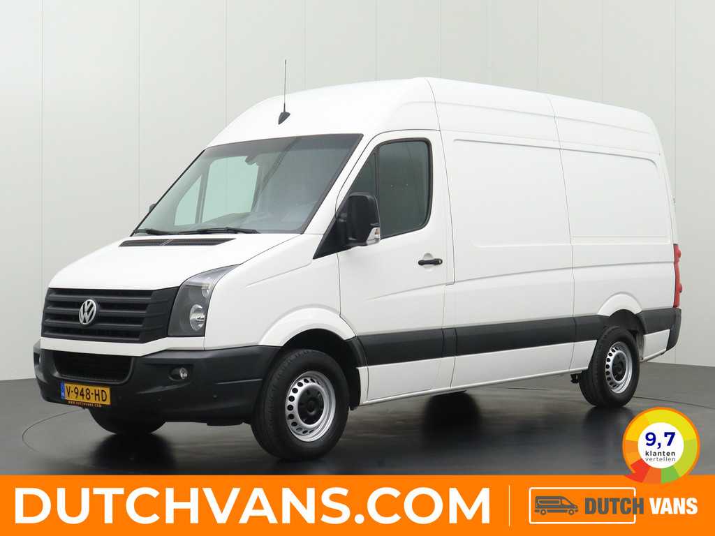 Volkswagen Crafter 2.0TDI L2H2 | 2800Kg Trekhaak | Navigatie | Cruise | 3-Persoons | Betimmering