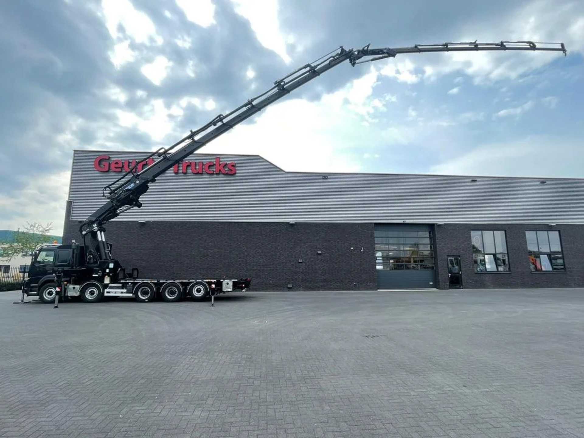 Volvo FMX 540 10X4 + EFFER 1255/7S + JIB 6S HD KRAAN/KRAN/CRANE/GRUA