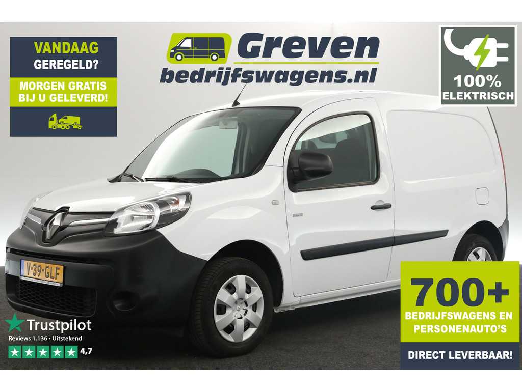 Renault Kangoo Z.E. Incl. Accu L1H1 Automaat | Elektrisch Airco Navigatie Elektrpakket Schuifdeur