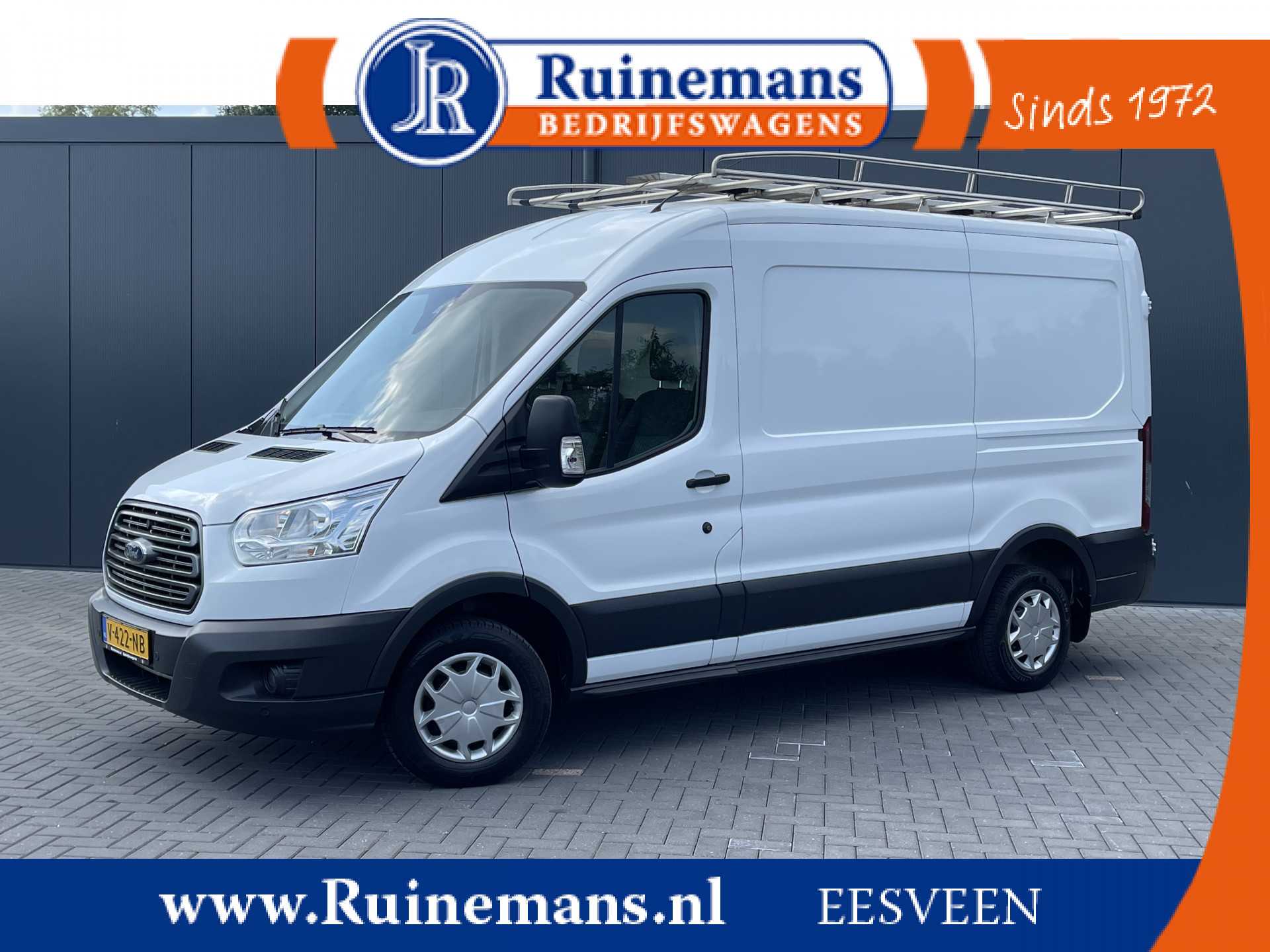 Ford Transit 2.0 TDCI EURO 6 / L2H2 / 1e EIG. / AIRCO / CRUISE / TREKHAAK / IMPERIAAL / 3-ZITS