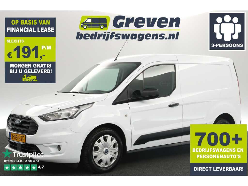 Ford Transit Connect 1.5 EcoBlue L1H1 Airco Parkeersensoren 3 Persoons Schuifdeur Elektrpakket