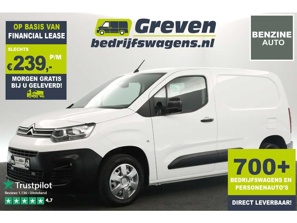 Citroën Berlingo 1.2 PureTech 111PK Benzine | Airco Cruise PDC Elektrpakket Schuifdeur