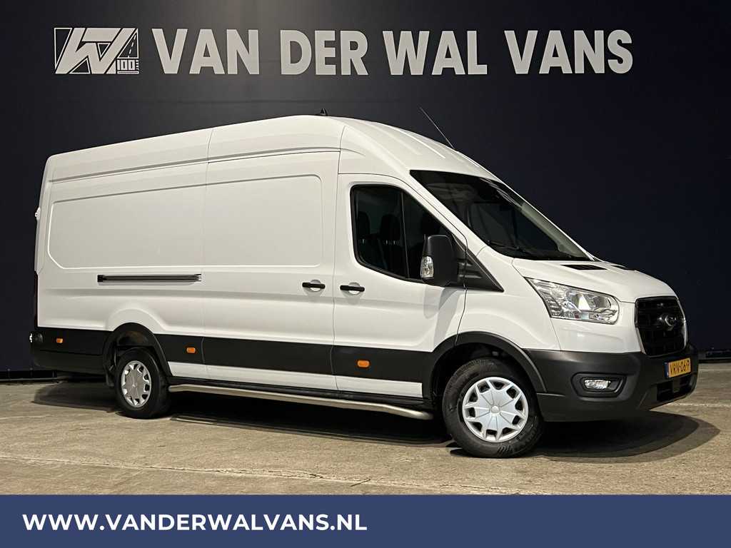 Ford Transit 2.0 TDCI L4H3 Jumbo Euro6 Airco | Camera | Navigatie | LED | Adaptieve Cruisecontrol Parkeersensoren, Bijrijdersbank