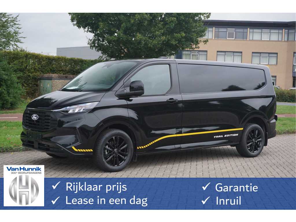 Ford Transit Custom 300L 136PK Trail Edition AUT MY2024 Navi, Adap. Cruise, 18" LM, Trekhaak!! NR. 542