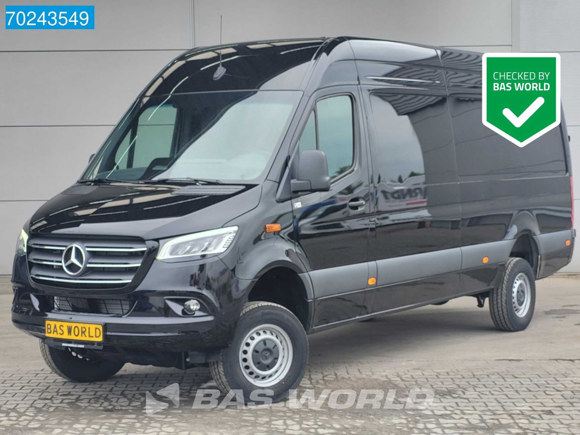 Mercedes-Benz Sprinter 319 CDI Automaat 4x4 Airco ACC Navi Camera Parkeersensoren L3H2 Maxi Allrad 4WD Camper L3 14m3 Airco