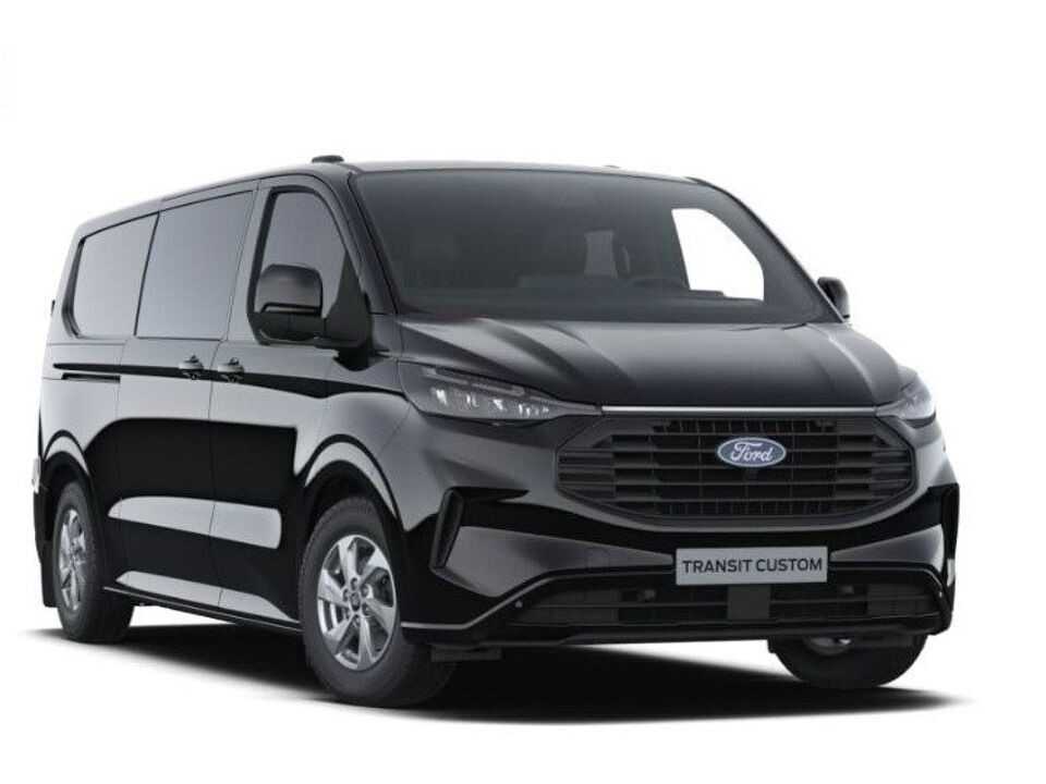 Ford Transit Custom 320L 170PK DC Limited AUT MY2024 Navi, ACC, Trekhaak, 360° Cam, 17" LM, 2x Schuifdeur!! NR. 0072