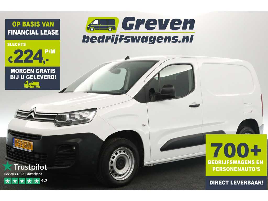 Citroën Berlingo 1.5 BlueHDI L1H1 102PK Airco Cruise PDC Schuifdeur Elektrpakket