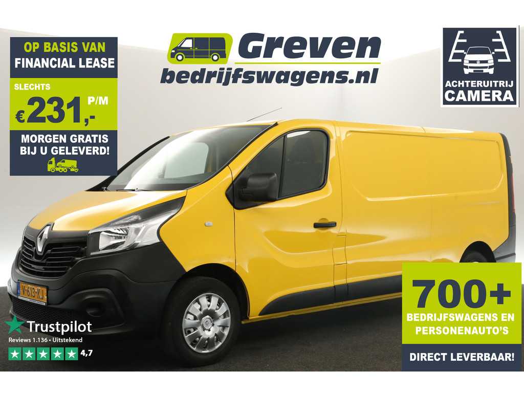 Renault Trafic 1.6 dCi T29 L2H1 Airco Cruise Camera 3 Persoons Elektrpakket Schuifdeur