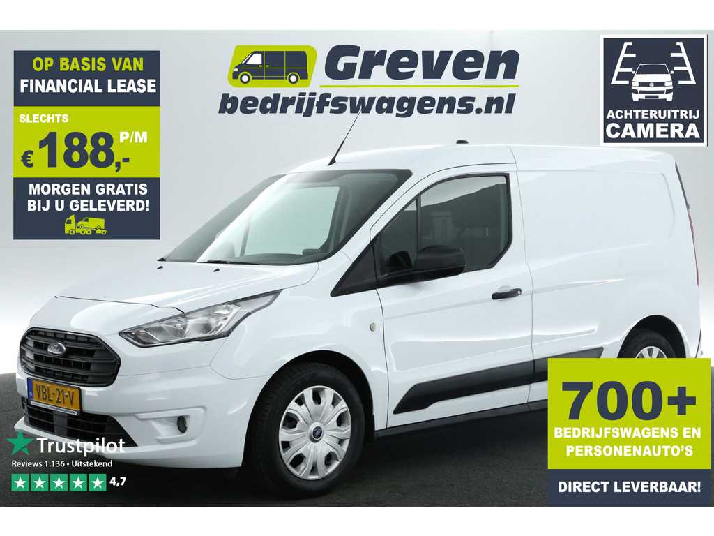 Ford Transit Connect 1.5 EcoBlue L1H1 Airco Cruise Carplay Camera Navi PDC Elektrpakket Schuifdeur