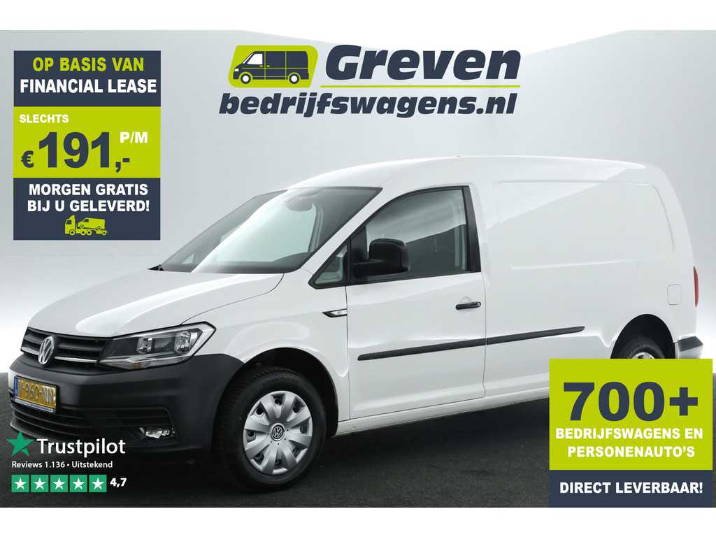 Volkswagen Caddy Maxi 2.0 TDI L2H1 Airco Cruise PDC Laadruimte inrichting Elektrpakket Achterklep