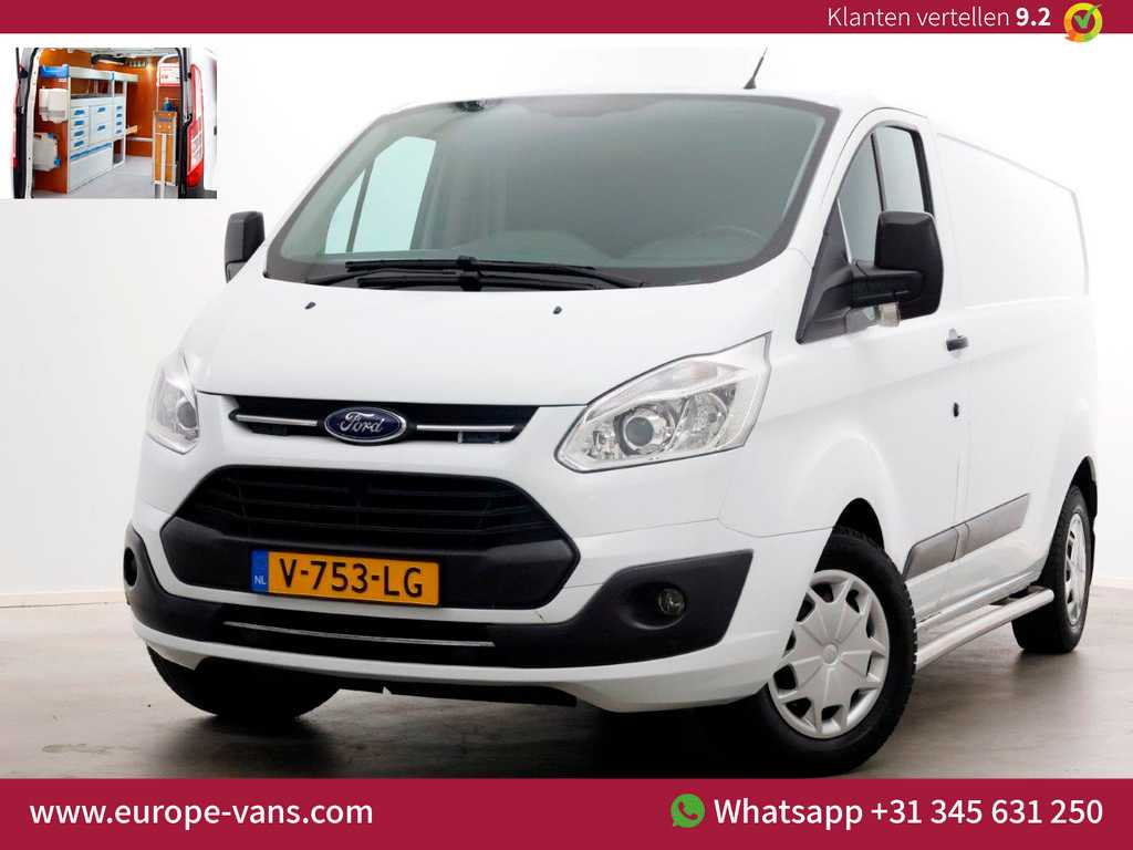 Ford Transit Custom 2.0 TDCI 130pk L2H1 Trend Inrichting/Achterklep 01-2018