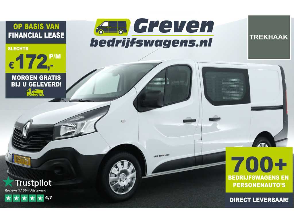 Renault Trafic 1.6 dCi T29 L1H1 Airco 2xSchuifdeur Cruisecontrol Navi PDC Elektrpakket Trekhaak