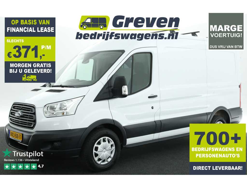 Ford Transit 350 2.0 TDCI L2H2 130PK Marge Automaat Airco Cruisecontrol PDC Elektrpakket Schuifdeur