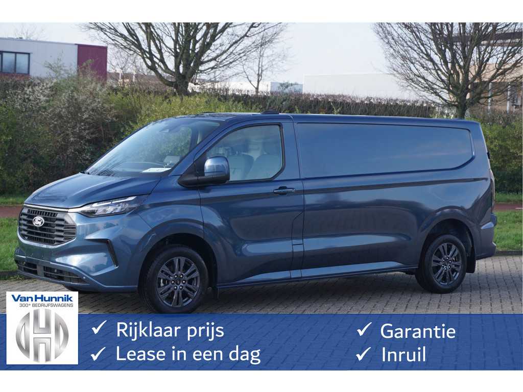 Ford Transit Custom 300L 170PK Limited AUT MY2024 Navi, ACC, Trekhaak, 360° Cam, 17" LM, Alarm!! NR. 981