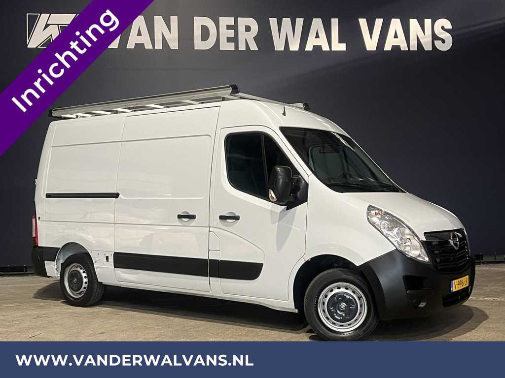 Opel Movano 2.3 CDTI L2H2 Inrichting Euro6 Airco | Imperiaal | 2500kg Trekhaak | Camera | Parkeersensoren Cruisecontrol, Bijrijdersbank