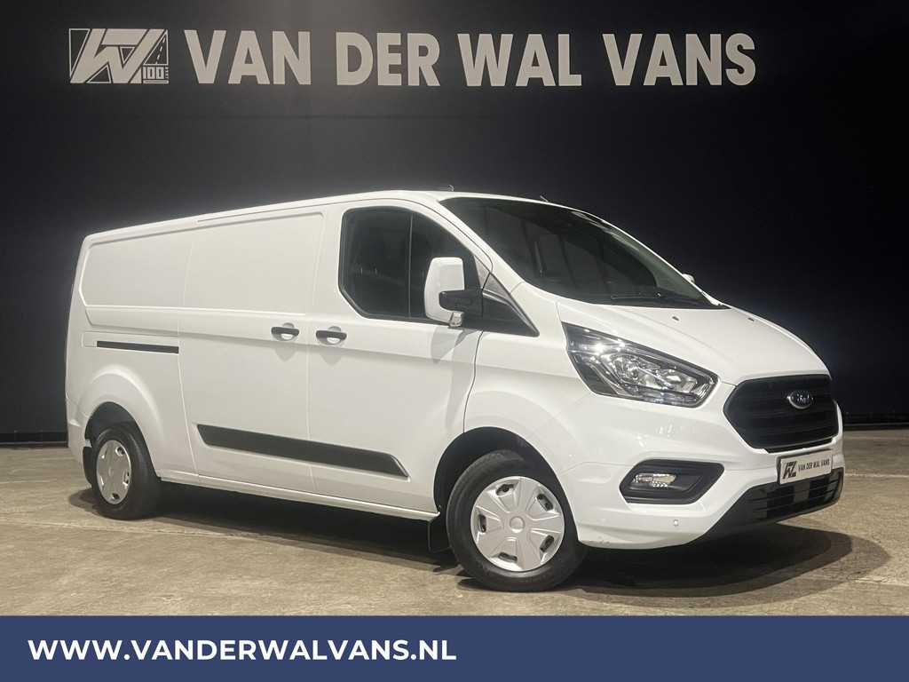 Ford Transit Custom 2.0 TDCI L2H1 Euro6 Airco | Camera | Apple Carplay | LED | Cruisecontrol 2800kg trekvermogen, Android Auto, Parkeersensoren, Verwarmde voorruit, Bijrijdersbank