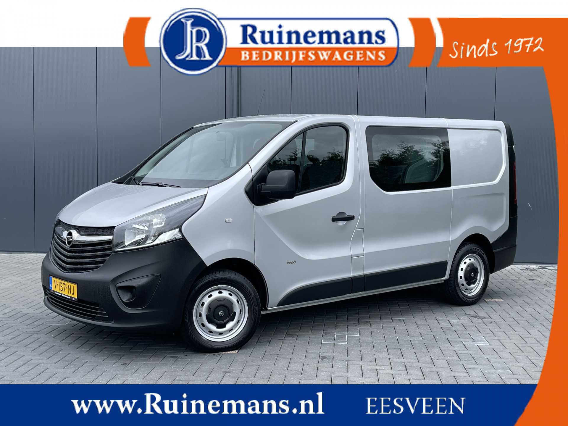 Opel Vivaro 1.6 CDTI / L1H1 / DUBBELE CABINE / AIRCO / CRUISE / NAVI / 6 PERS. / DUBBEL CABINE