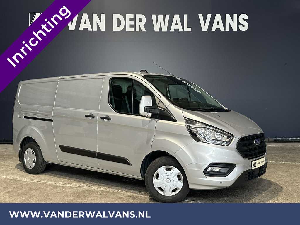 Ford Transit Custom 2.0 TDCI L2H1 inrichting Euro6 Airco | Camera | Navigatie | Apple Carplay | LED Cruisecontrol, Android Auto, verwarmde voorruit, Bijrijdersbank, Achterklep, 2800kg trekvermogen