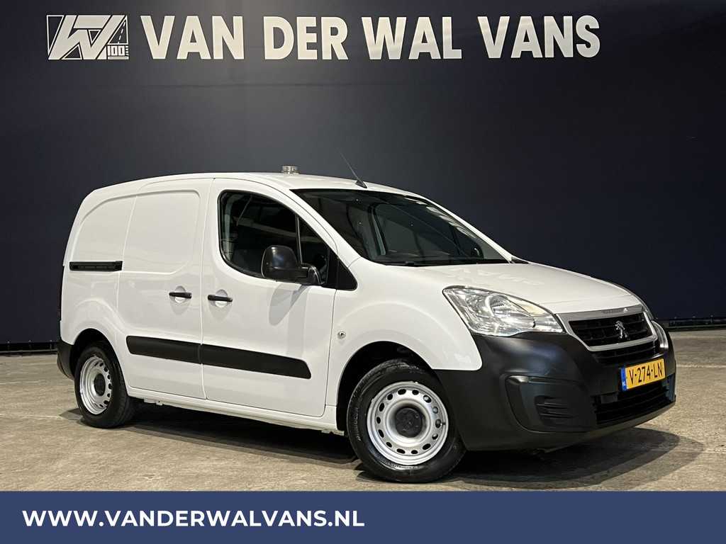 Peugeot Partner 1.6 BlueHDi L1H1 Euro6 Airco | Navigatie | Trekhaak | Cruisecontrol | Apple Carplay Android Auto, Zijdeur