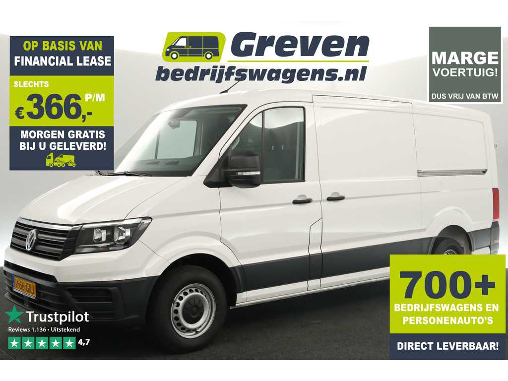 Volkswagen Crafter 30 2.0 TDI L3H2 140PK | Marge Camera Carplay 2xSchuifdeur PDC Elektrpakket