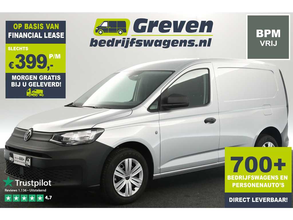 Volkswagen Caddy 2.0 TDI L1H1 123PK | BPM Vrij | Airco Carplay Cruise PDC Elektrpakket