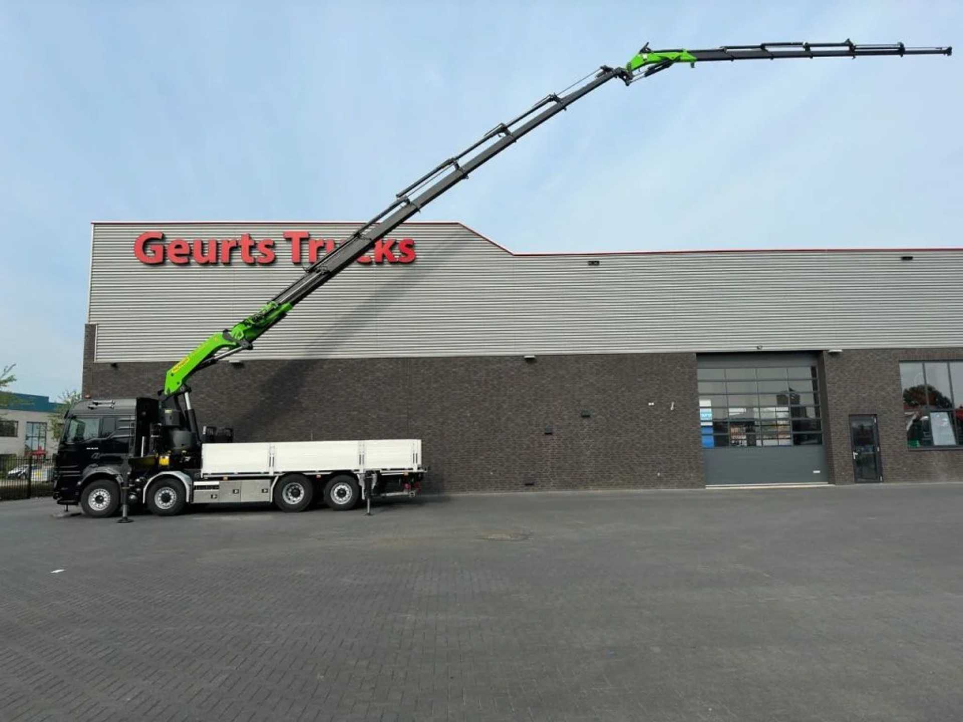 MAN TGS 35.510 8X4H + PALFINGER PK 65002-SH F + JIB PJ 125E KRAAN/KRAN/CRANE/GRUA