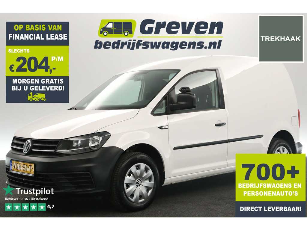 Volkswagen Caddy 2.0 TDI L1H1 Airco Cruise Elektrpakket Schuifdeur Trekhaak