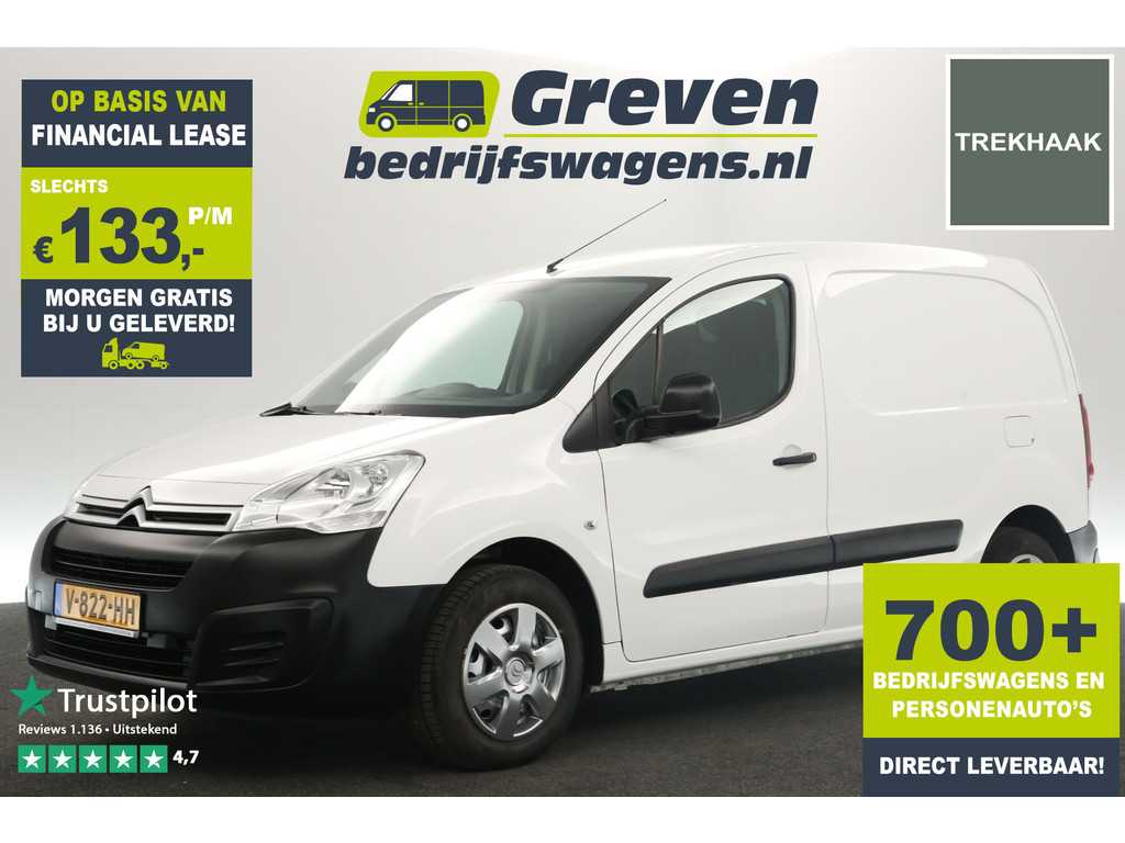 Citroën Berlingo 1.6 BlueHDI L1H1 Airco Cruise Elektrpakket Schuifdeur Tekhaak